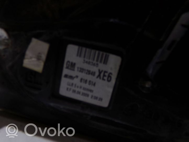 Opel Astra H Elektryczne lusterko boczne drzwi przednich 13312948