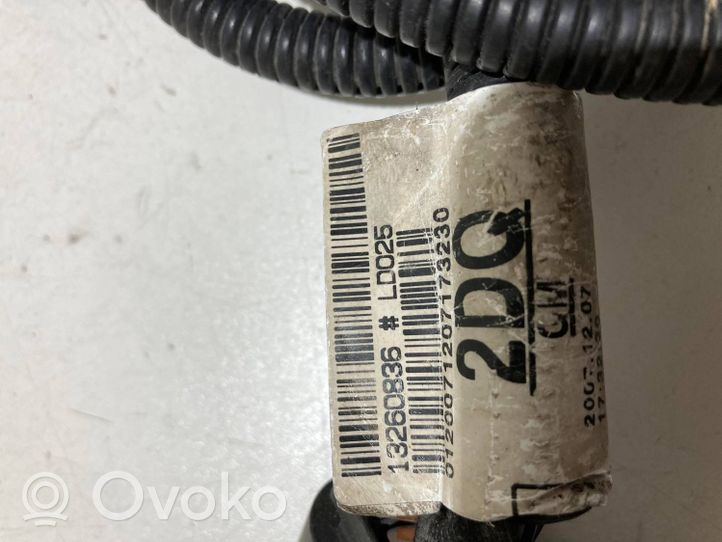 Opel Zafira B Parking sensor (PDC) wiring loom 13260836