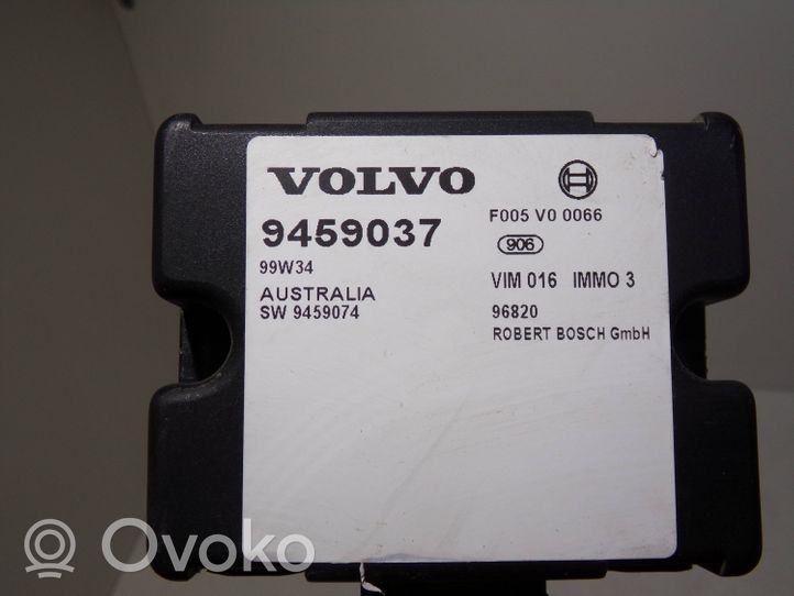 Volvo S70  V70  V70 XC Unité de commande dispositif d'immobilisation 9459037