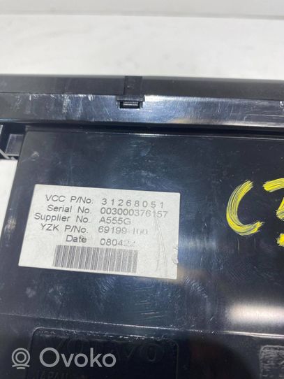 Volvo C30 Monitori/näyttö/pieni näyttö 31268051