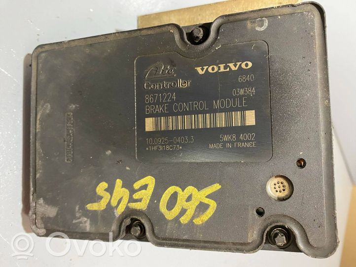Volvo S60 Pompa ABS 10092504033