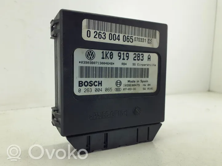 Volkswagen Touran I Parking PDC control unit/module 1K0919283A