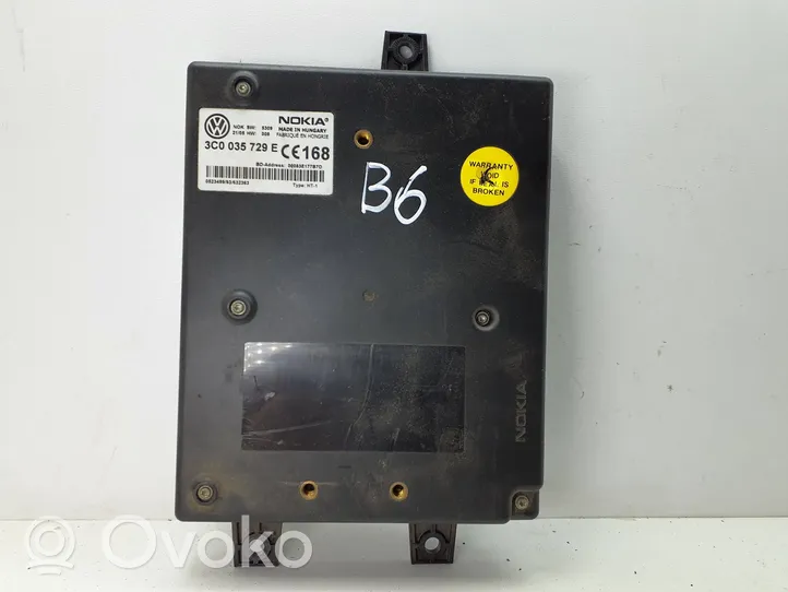 Volkswagen PASSAT B6 Phone control unit/module 3C0035729E