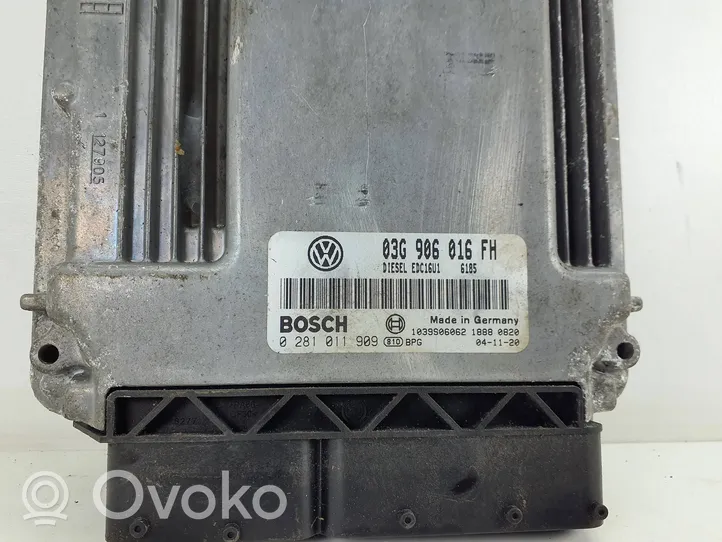 Seat Altea Sterownik / Moduł ECU 03G906016FH