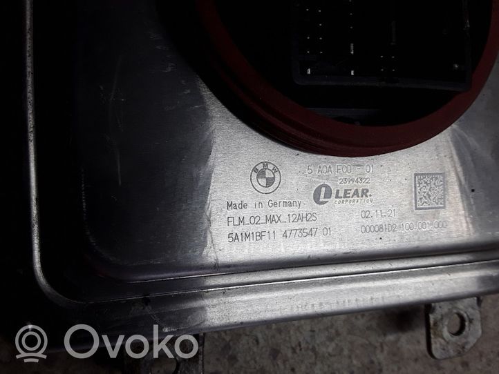 BMW 3 G20 G21 LED-liitäntälaitteen ohjausmoduuli 5A0AFC001