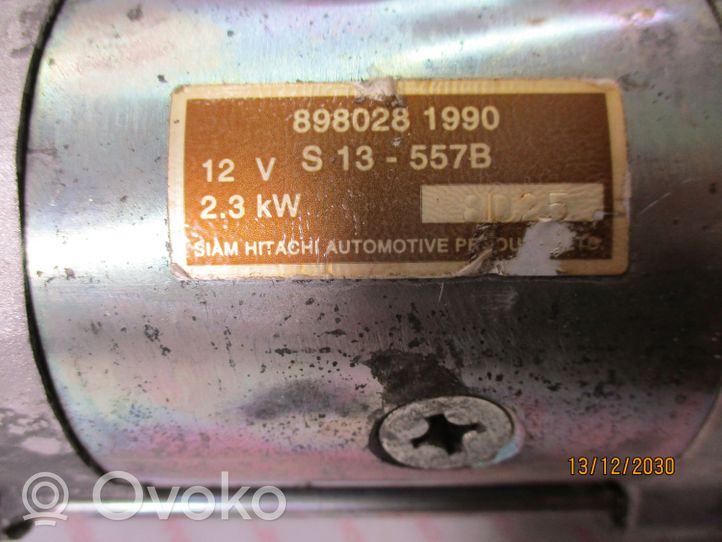 Isuzu D-Max Käynnistysmoottori 8980281990