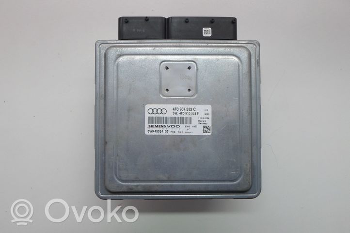 Audi A6 S6 C6 4F Centralina/modulo del motore 4F0907552C