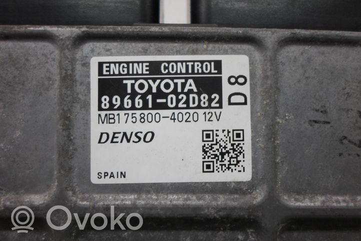 Toyota Auris 150 Calculateur moteur ECU 8966102D82