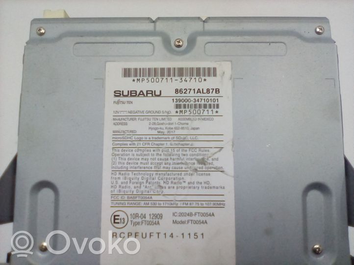 Subaru Outback (BS) Unità principale autoradio/CD/DVD/GPS 13900034710101