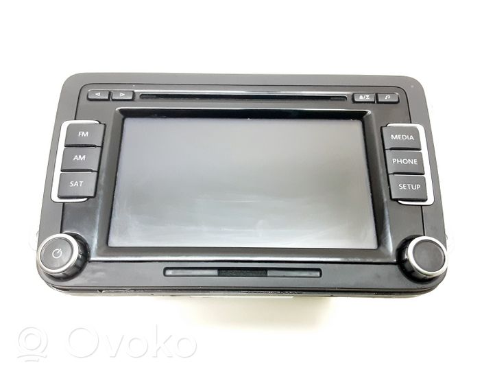 Volkswagen PASSAT B7 USA Radio/CD/DVD/GPS-pääyksikkö 1K0035188F