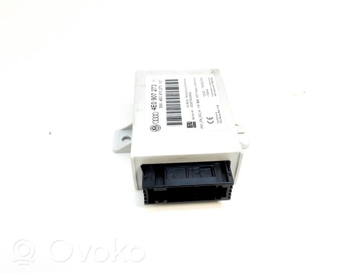 Audi A8 S8 D3 4E Module de pression des pneus 4E0907273