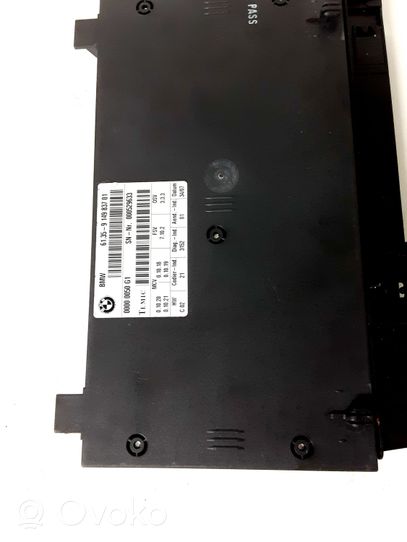 BMW X5 E70 Module de commande de siège 9149837