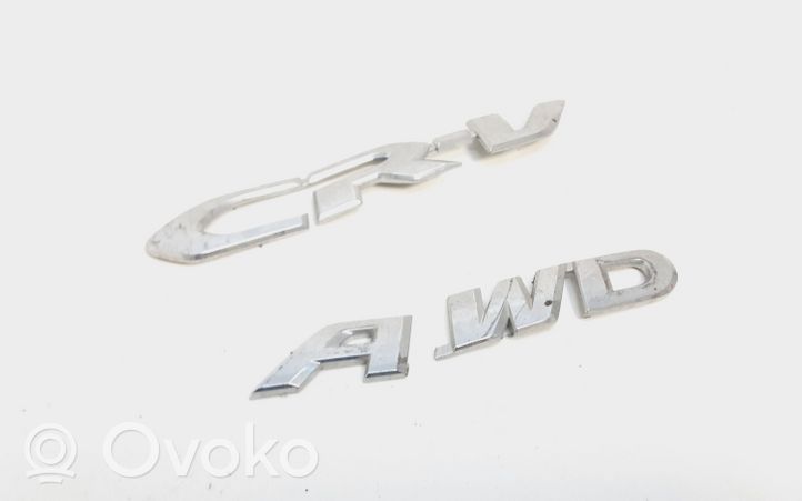 Honda CR-V Emblemat / Znaczek tylny / Litery modelu 