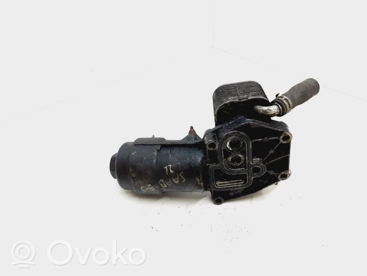 Saab 9-3 Ver2 Supporto di montaggio del filtro dell’olio 90571672