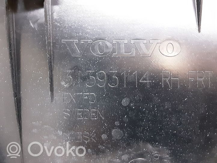 Volvo XC90 Garniture de panneau carte de porte avant 31393114
