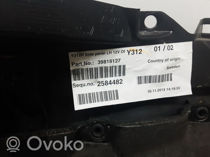 Volvo V60 Trunk/boot side trim panel 39818127