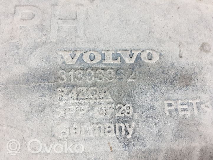 Volvo V40 Keskiosan alustan suoja välipohja 31383262