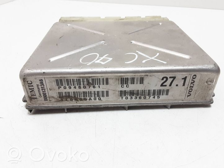 Volvo XC70 Module de contrôle de boîte de vitesses ECU P09480761