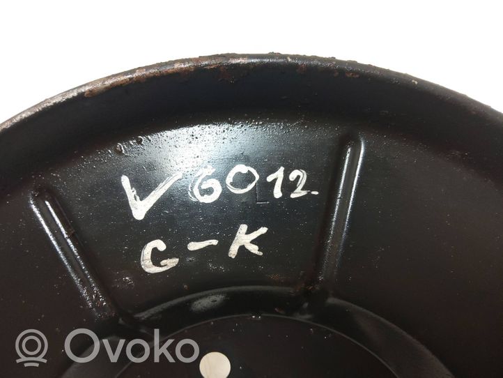 Volvo V60 Couvercle anti-poussière disque de plaque de frein arrière 6G912K317A