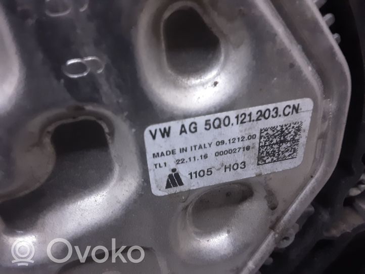 Volkswagen PASSAT B8 Radiator support slam panel 5Q0121251GD