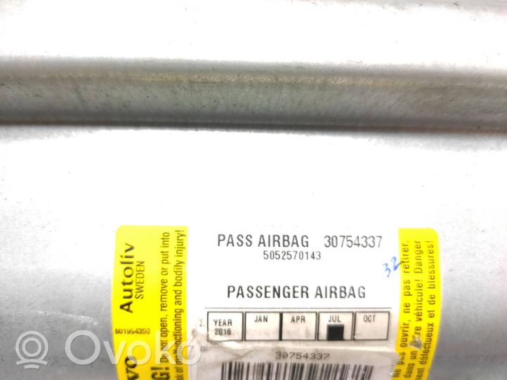 Volvo S60 Airbag del passeggero 30754337