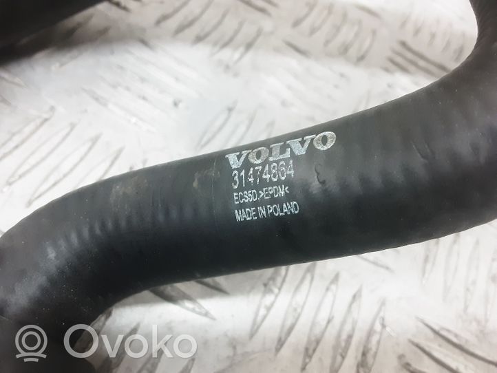 Volvo S60 Tubo flessibile del liquido di raffreddamento del motore 31474864