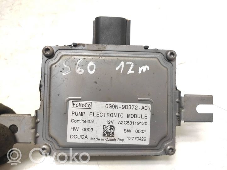 Volvo S60 Fuel injection pump control unit/module 6G9N9D372AA