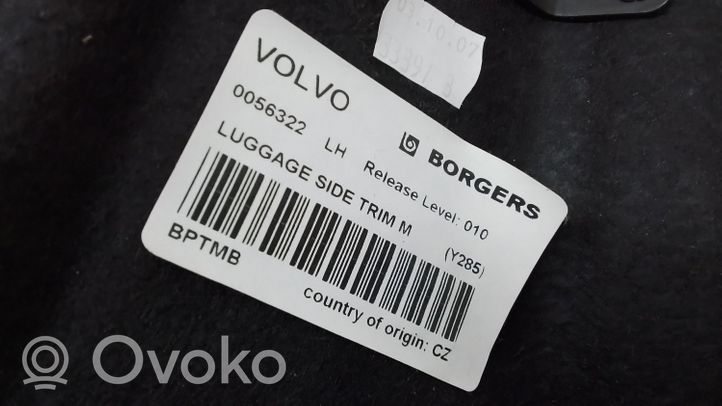 Volvo XC70 Apatinis, bagažinės šono, apdailos skydas 39882893