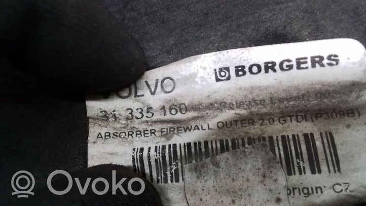 Volvo V70 Osłona termiczna komory silnika 31335160