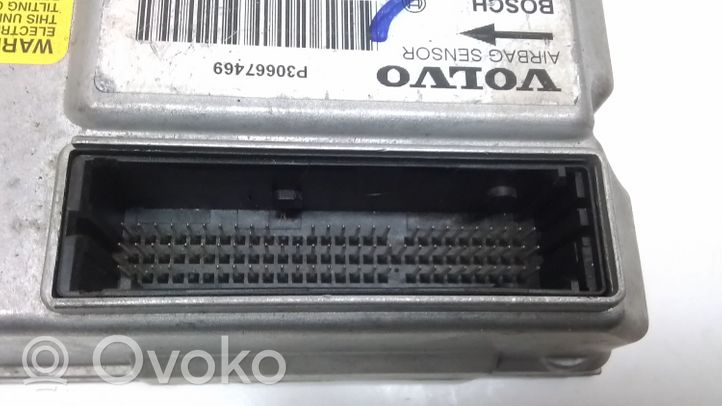 Volvo S60 Oro pagalvių valdymo blokas 30667469