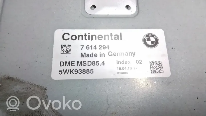 BMW 7 F01 F02 F03 F04 Calculateur moteur ECU 7614294