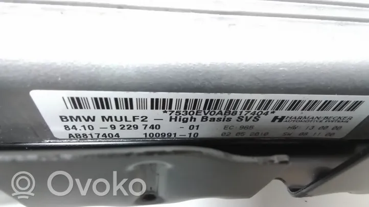 BMW 7 F01 F02 F03 F04 Moduł / Sterownik Bluetooth 9229740