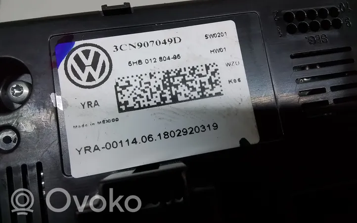Volkswagen Atlas Oro kondicionieriaus/ klimato/ pečiuko valdymo blokas (salone) 3CN907049D