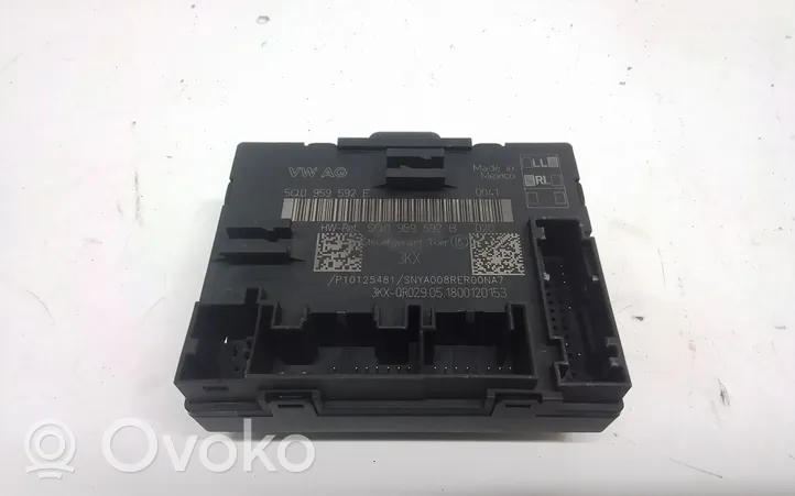 Volkswagen Atlas Door control unit/module 5Q0959592B