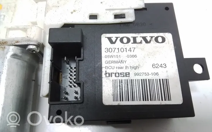 Volvo S40 Silniczek podnoszenia szyby drzwi tylnych 30710147