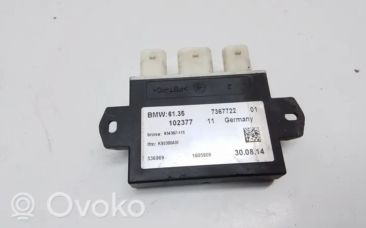 BMW 3 GT F34 Sensor Heckklappe Kofferraumdeckel 7367722