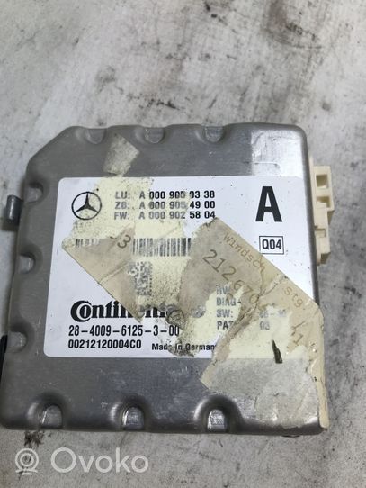 Mercedes-Benz E AMG W212 Telecamera per parabrezza 2840096125300A0009050338A