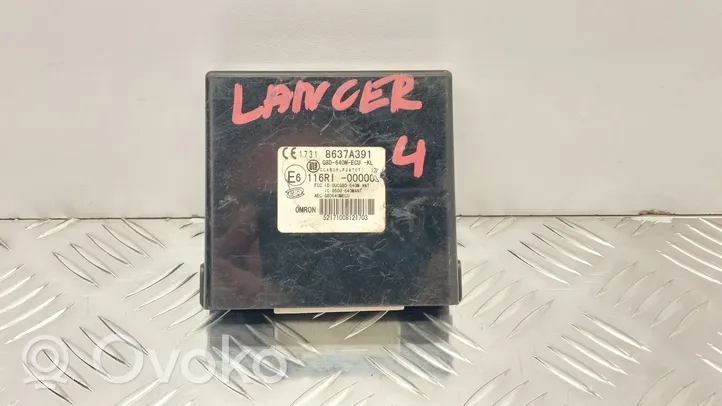 Mitsubishi Lancer X Centralina/modulo motore ECU 8637A391