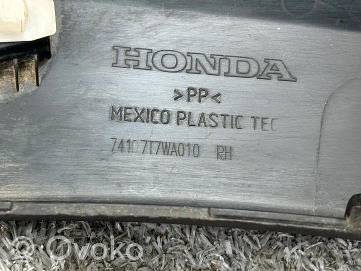 Honda HR-V Moldura de la aleta (moldura) 74107T7WA010