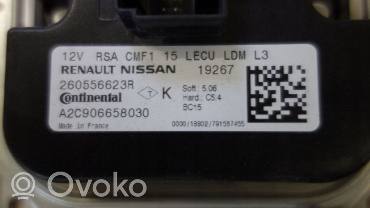 Renault Clio IV LED-liitäntälaitteen ohjausmoduuli 260556623R