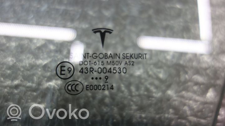 Tesla Model X Pagrindinis priekinių durų stiklas (dvidurio) TESLA