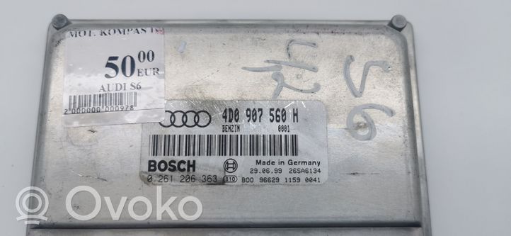 Audi A6 S6 C5 4B Calculateur moteur ECU 4D0907560H