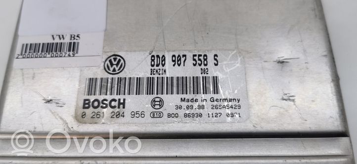 Volkswagen PASSAT B5 Dzinēja vadības bloks 0261204956