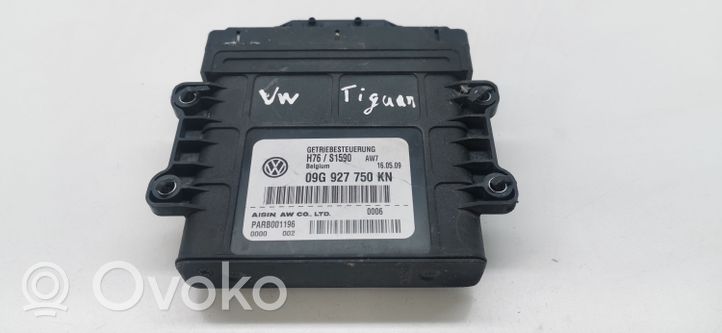 Volkswagen Tiguan Sterownik / Moduł skrzyni biegów 09G927750KN