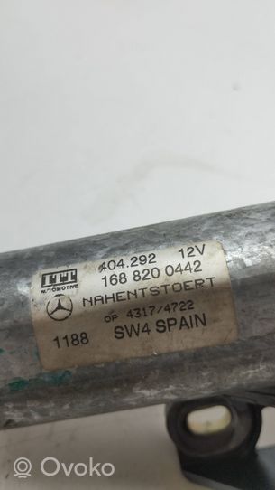 Mercedes-Benz A W169 Takalasinpyyhkimen moottori A1688200442