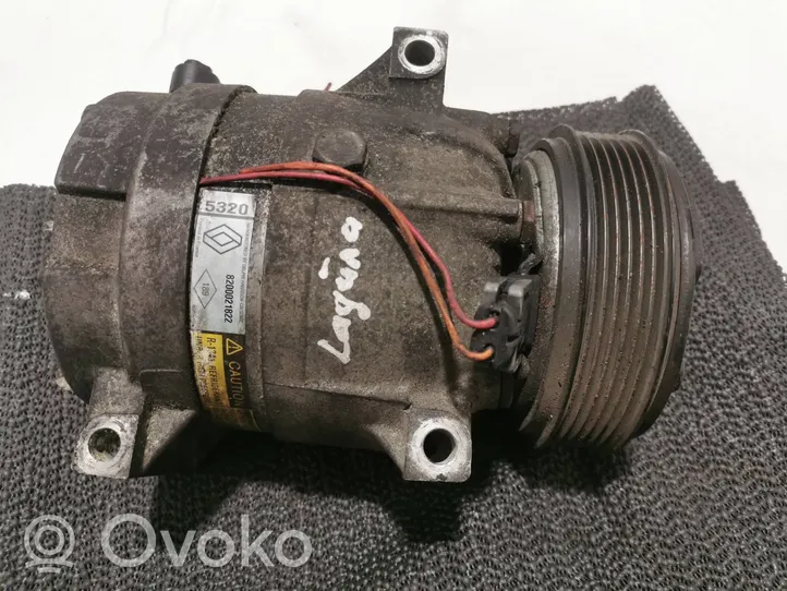 Renault Laguna II Ilmastointilaitteen kompressorin pumppu (A/C) 12345923