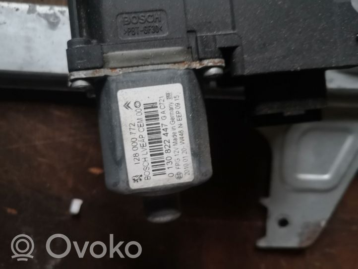 Citroen C5 Mechanizm podnoszenia szyby tylnej bez silnika 128000772