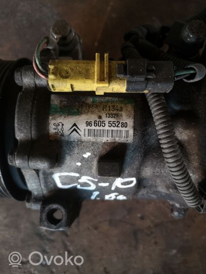 Citroen C5 Ilmastointilaitteen kompressorin pumppu (A/C) 9660555280