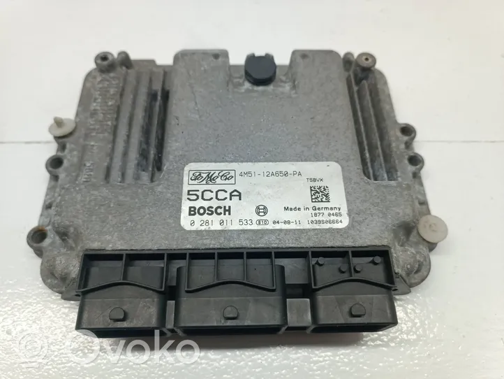 Ford Focus C-MAX Calculateur moteur ECU 4M5112A650PA