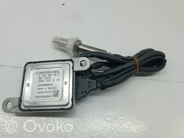 Mercedes-Benz C W205 Sensore della sonda Lambda A0009058611